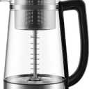 KIDISLE Percolator Coffee Pot Electric Coffee Maker, 10Cup Coffee Percolator with Auto Keep Warm, Stainless Steel Basket, Borosilicate Glass, CoolTouch Handle