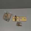 3/8" Tractor Bucket Grab Hook Grade 70 Forged Steel Bolt On Grab Hook Tow Hook Mount with Backer Plate Work Well for Tractor Bucket, RV, UTV,Truck, Max 154,000 lbs, GOLD