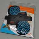 Steady Paws Anti-Slip Socks for Dogs - Breathable & Washable Non Slip Grippy Socks, Rubberized Paw & Adjustable Strap, Secure Fit to Prevent Slipping, Paw Protection for Senior Dogs, 4 Pack (Size XS)