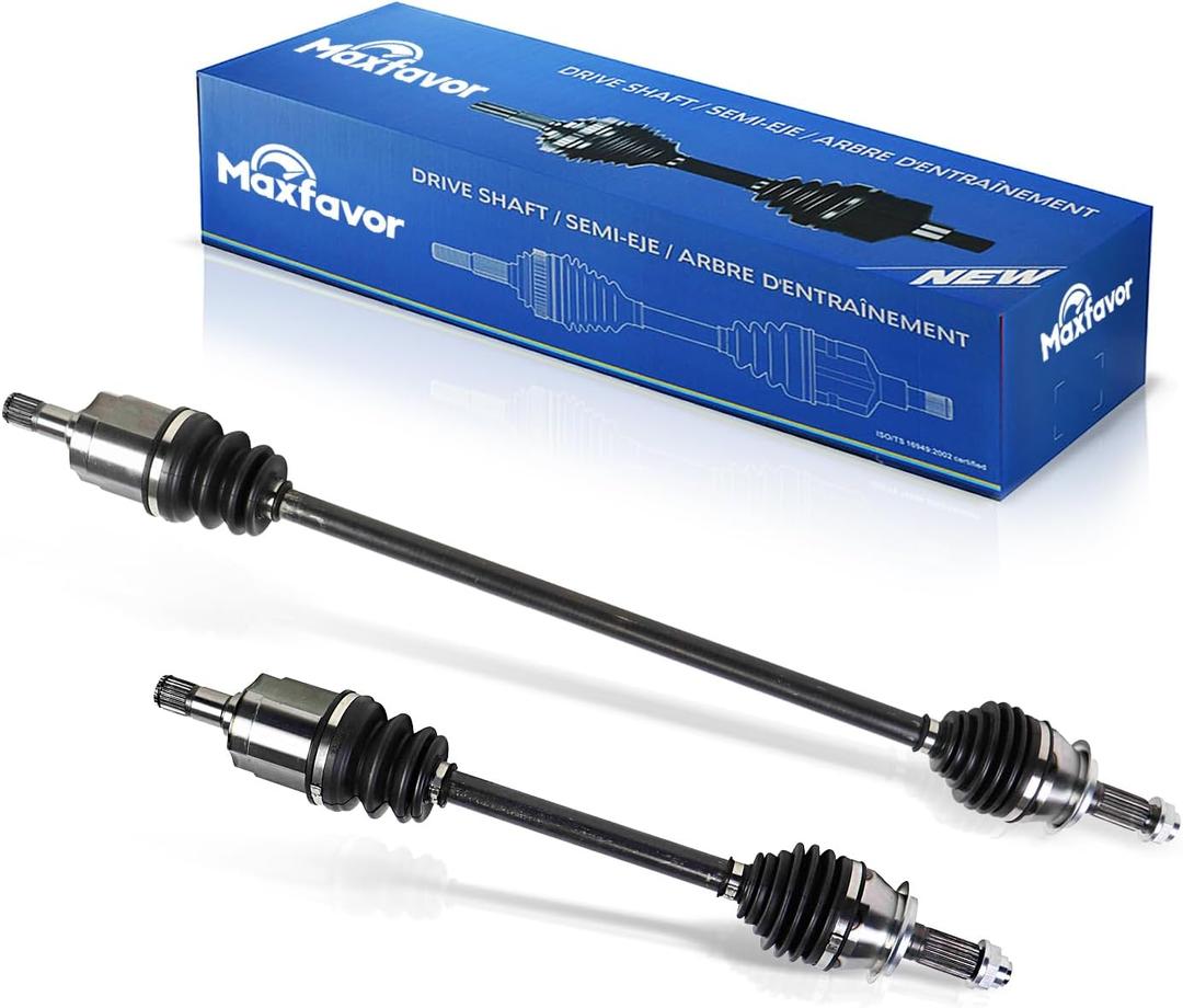 Maxfavor CV Axle for 2008-2016 Chrysler Town & Country 2008-2020 Dodge Grand Caravan & 2012-2015 Ram C/V & 2009-2014 Volkswagen Routan, 3.6L 3.8L 4.0L V6, Front Passenger Driver Side