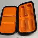 Wireless Microphone Case Compatible with JBL Wireless Two Microphone System, Handheld Dual Mic Travel Bag for Singing or Karaoke for Receivers, Adapters, AA Batteries