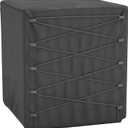 Air Conditioner Cover For Outside Units - Central AC Unit Covers Outdoor - Winter Condenser Cover - Dual Shoelace Drawstring For Snug Fit (24W x 24D  30H inch)