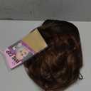 NAYOO Ombre Brown Wig 26 Inch Middle Part Wigs for Women Synthetic Hair Long Wavy Wig with Dark Roots for Daily Party/Halloween Use (Ombre Brown)