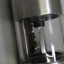 SIMPLETASTE Electric Salt and Pepper Grinder Set with LED Light, Automatic Pepper Mill Shakers with Adjustable Coarseness, One Hand Operation for Kitchen, Dining, Gifting, Silver, Battery Operated