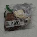 Eomenie One Piece Swimsuit for Women Ring Linked Monokini Sexy Bathing Suit Cutout Swim Suit (Medium, Dark Brown Color Block)