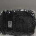 MOZETO TSA Approved Carry On Backpack, Extra Large Tactical Travel Backpack for Men, Airplane Approved Weekender Bag, Water Resistant Lightweight Laptop Daypack for Flight, Black