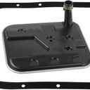 4L80E Transmission Automatic Transmission Filter Oil Pan Gasket Kit Compatible with Chevrolet Silverado K1500 Suburban GMC Sierra C1500 Yukon Escalade Replaces# 24208847 24210956