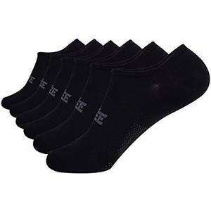 JOYNÉE Men's 6 Pack Casual Cushion Anti-Slid Cotton No Show Socks with Silicone 10-13