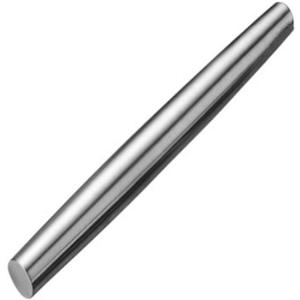 Smooth Stainless Steel Rolling Pin for Baking Fondant, Pizza, Pie, Pastry, Pasta, Dough, Cookies (12.8 & 8.86")