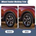 XQSMWF Front Right Passenger Side Wheel Fender Molding Trim Compatible With Honda CR-V 1.5L 2.0L 2017-2022 Fender Flare Trim #74115-TLA-A02 74115TLAA02 HO1291108