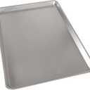 Nordic Ware Extra Large Baking Sheet, 21 x 15 inches, XL Big sheet pan Natural Uncoated Aluminum, Reinforced Steel Rim Prevents Warping, 1pk Big Sheet