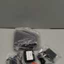 sticro Ankle Heating Pad for Achilles Tendonitis and Plantar Fasciitis Relief, Heated Ankle Brace Foot Heating Pad Wrap with Massage Ball for Sprained Ankle, Arthritis Foot Heel Pain Relief (Gray)