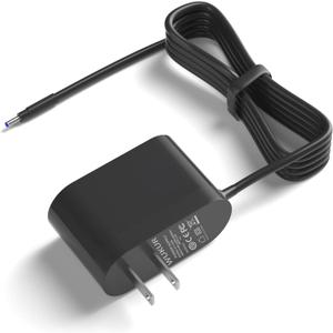 WUKUR for Eureka MC2805A Charger Power Cord Compatible with Eureka Rapid Clean Pro/Stylus Lightweight Cordless Vacuum Cleaner NEC180 NEC182,NEC185,NEC186,NEC380,NEC280TL,AC Adapter Power Supply