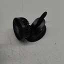 Clip On USB Mini Desk Fan with Emergency Power Bank, Battery Operated Rechargeable Portable Fan - Flexible Neck, 3 Speed Personal Cooling for Baby Stroller, Car, Camping, Office, Dorm, Beach - Black