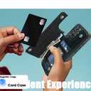 Pack of 2, Seltureone for iPhone 16 Pro Max Case Wallet with Card Holder & Screen Protector, Premium PU Leather, Dual Magnetic Clasp and Durable Shockproof for iPhone 16 Pro Max Wallet Case ‚ Navy Blue