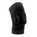 Knee Brace Compression Sleeve with Silicone Gel Pad & Spring Support, High Elastic Non-Slip Knee Support for Sports and Daily Use, Single Pack(Black, X-Large) (Black, XL)