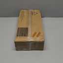 QEEIG Bathroom Floating Shelves for Wall - 15.7" Wall Mounted Shelf Over Toilet Farmhouse Home Decor Display Bookshelf Small 15.7 x 6.7 inch Set of 2, Rustic Brown (008-40BN)