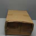 29" Artificial Hanging Flowers Potted Plants - 2 Set for Outdoor Fall Decoration,Faux Petunia with Fake Eucalyptus for Outside Front Door Garden Farmhouse Home Thanksgiving Autumn Decor (Orange)