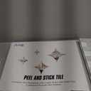 Art3d 10-Sheet Peel and Stick Backsplash Tile for Kitchen - 1212 Stick on Wall Tile for Kitchen Bathroom Countertop Living Room, Beige & White