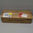 IBUYKE Industrial Pipe Clothes Rack Set of 2, 37 Inch Wall Mounted Clothing Rack, Space-Saving Hanging Closet Rod, Heavy Duty Multi-Purpose Garment Rack for Closet and Laundry Room, White TYJ001W-2