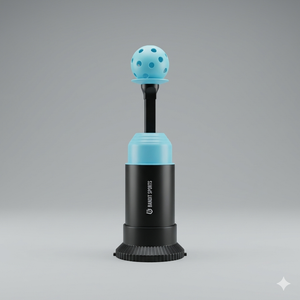 Bandit Sports Baseball Training Tee Popper Mini, Hitting Tee for Perfect Swings, Batting Machine for Practicing Hitting Without a Pitcher (1 Popper Ball Included)