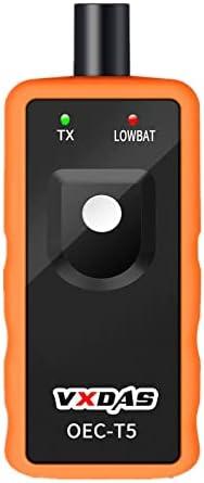 VXDAS TPMS Relearn Tool for GM Tire Sensor TPMS Reset Tool Tire Pressure Monitor system Activation Tool OEC-T5 for GM Buick/Chevy/Cadillac Series Vehicles 2023 Edition
