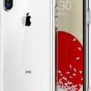 ONES for iPhone X/Xs Case Clear, Slim Soft TPU Silicone Cover for iPhone 10s / 10, Military Drop Protective Thin Phone Bumper Case with Shockproof Airbags, Yellowing Resistant, Transparent (HD High Transparency)