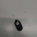 BlingKingdom Samsung Galaxy Smart Tag 2 Case SmartTag2 Cover Silicone SmartTag2 Holder with Keychain for Pet Collar Key Bag Luggage (Black)