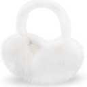 Women Winter Ear Muffs Fluffy Faux Fur Earmuffs Foldable Ear Warmer Girls Soft Ear Covers