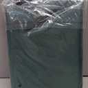 Swing Canopy Replacement Cover, Waterproof Sun Shade Porch Swing Canopy Replacement Top for 2-3 Seater Outdoor Garden Yard Patio Swing Cover,  Dark Green, 75×52×5.9 Inch