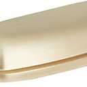 HARPOON Cup Handle Pulls Kitchen Drawer Cabinet Hardware European Style 3 Inch 10 Pack Brushed Gold