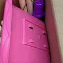 Kids Gardening Tools Outdoor Toys Set Backyard Play with Wheelbarrow Educational STEM Learning Pretend Toys Outdoor Indoor for Toddlers Kids Boys Girls (Rose Red)