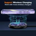 Hualele for Samsung Galaxy S24/S25 Plus Case,[Military Grade Protection] [Dropproof Shcokproof] Non-Slip Grip Dual Layer Rugged Heavy Duty Galaxy S24 S25 Plus Phone Case,Light Purple