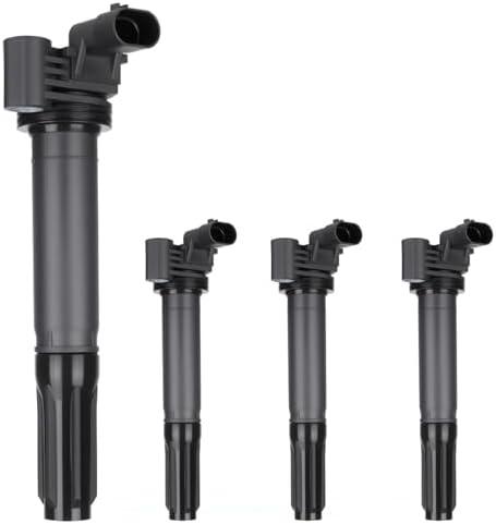 SCITOO Ignition Coil Coils Pack fits for Fiat 500 1.4LL 2012 2013 2014 2015 2016 2017 UF649 set of 3