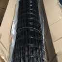 Garden Fence Black PVC Coated Welded Wire Fencing 48 Inch x 50 Foot, 2 Inch x 3 Inch 16GA, Garden Border Fencing Roll Vinyl Coating Metal Wire Mesh for Yard Vegetable Plant Protection Poultry Netting