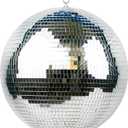 Disco Ball Mirror 12 Inch Hanging Lighting Ball for DJ Club Stage Bar Party Wedding Holiday Decoration, Large (12 in)
