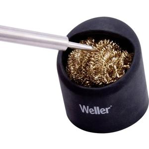 Weller Soldering Brass Sponge Tip Cleaner with Silicone Holder | WLACCBSH-02