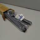 Mavivegue Closet Rods for Hanging Clothes, 17 to 57 Inches Stepless Adjustable Metal Closet Rod, Heavy Duty Tension Rod, Extra Long Tension Rod, Adjustable Curtain Rod, for Closet, Black