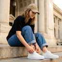 AIRHAS Womens Wide Toe Box Barefoot Shoes Zero Drop Fashion Sneakers for Women Walking Casual Minimalist Shoes