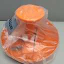 Lotus Atelier Orange Mushroom Lamp for Room Aesthetic Modern Lighting for Bedroom | Cool Retro Living Room Decor (Orange)