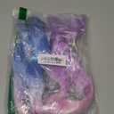 Ponytail Extension with Tie, Colored Hair Extensions, Festival Crazy Hair Day Accessories, 25 inch Shimmer Tinsel Ponytail Colorful 2 Packs, Ombre Blue to Pink to Purple