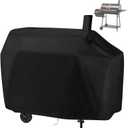 Charcoal Grill Cover for Royal Gourmet CC1830W 30 Charcoal Grill, Smoker Grill Cover for Outdoor Grill Waterproof BBQ Grill Cover