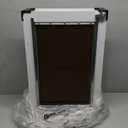 Baboni Pet Door for Wall, Steel Frame and Telescoping Tunnel, Aluminum Lock, Double Flap Dog Door and Cat Door, Strong and Durable (Pets Up to 100 Lb) -Large (Large)