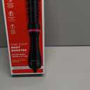 REVLON One-Step Root Booster Round Blow Dryer Brush and Hair Styler - Revive Styles, Boost Roots, and Add Volume to hair with this Hot Air Brush, 1  inch Barrel (Black)