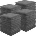 Shimeyao 26 Pcs Salon Bleach Proof Towels Highly Absorbent Hair Towels Hand Facial Cloths Bleach Resistant for Salon Barber Spa Beauty Bath Hair Stylist(Gray,16 x 29 Inch,Classic)