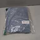 Hisea veralls Wide Leg Sleeveless Zipper Loose Jean Pants Jumpsuits with Pockets Size Large