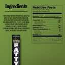 FATTY Meat Sticks, Made with Grass Fed Beef, Pork Raised Without Antibiotics, 13g Protein Per Serving, Jalapeno, 2 oz. (Pack of 20)