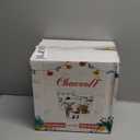 Christmas Coffee Cups 12 oz 120 Pack Corrugated Insulated Ripple Wall Disposable Paper Coffee Cups 12oz, To Go for Hot Beverage or Cold Drinks Office/Home/Cafe/Party/Travel