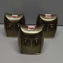 Gold Owls Home Decor, Pack Of 3