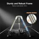 SVBONY SV225T Astronomical Telescope Tripod, Extendable Aluminum Tripod, Portable Telescope Accessories, Compatible with SV225 Series Alt-Azimuth Mounts, Ideal for Astronomical Observations